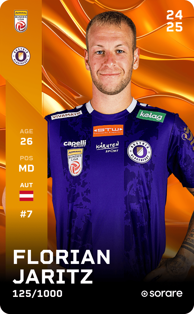 Florian Jaritz 2024-25 • Limited 125/1000