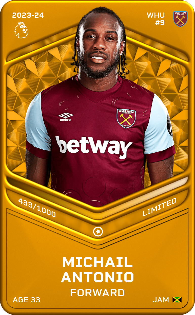 Michail Antonio 2023-24 • Limited 433/1000