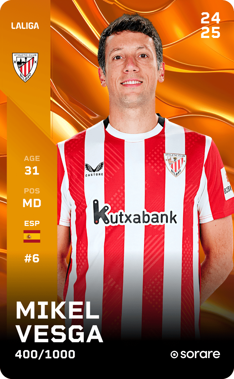 Mikel Vesga 2024-25 • Limited 400/1000