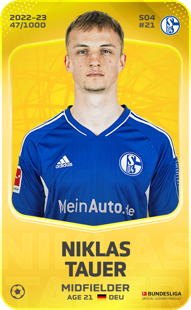 Niklas Tauer 2022-23 • Limited 47/1000