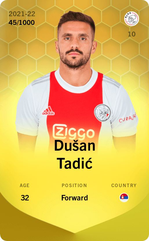 Dušan Tadić 2021-22 • Limited 45/1000