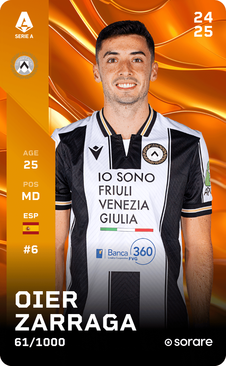 Oier Zarraga 2024-25 • Limited 61/1000