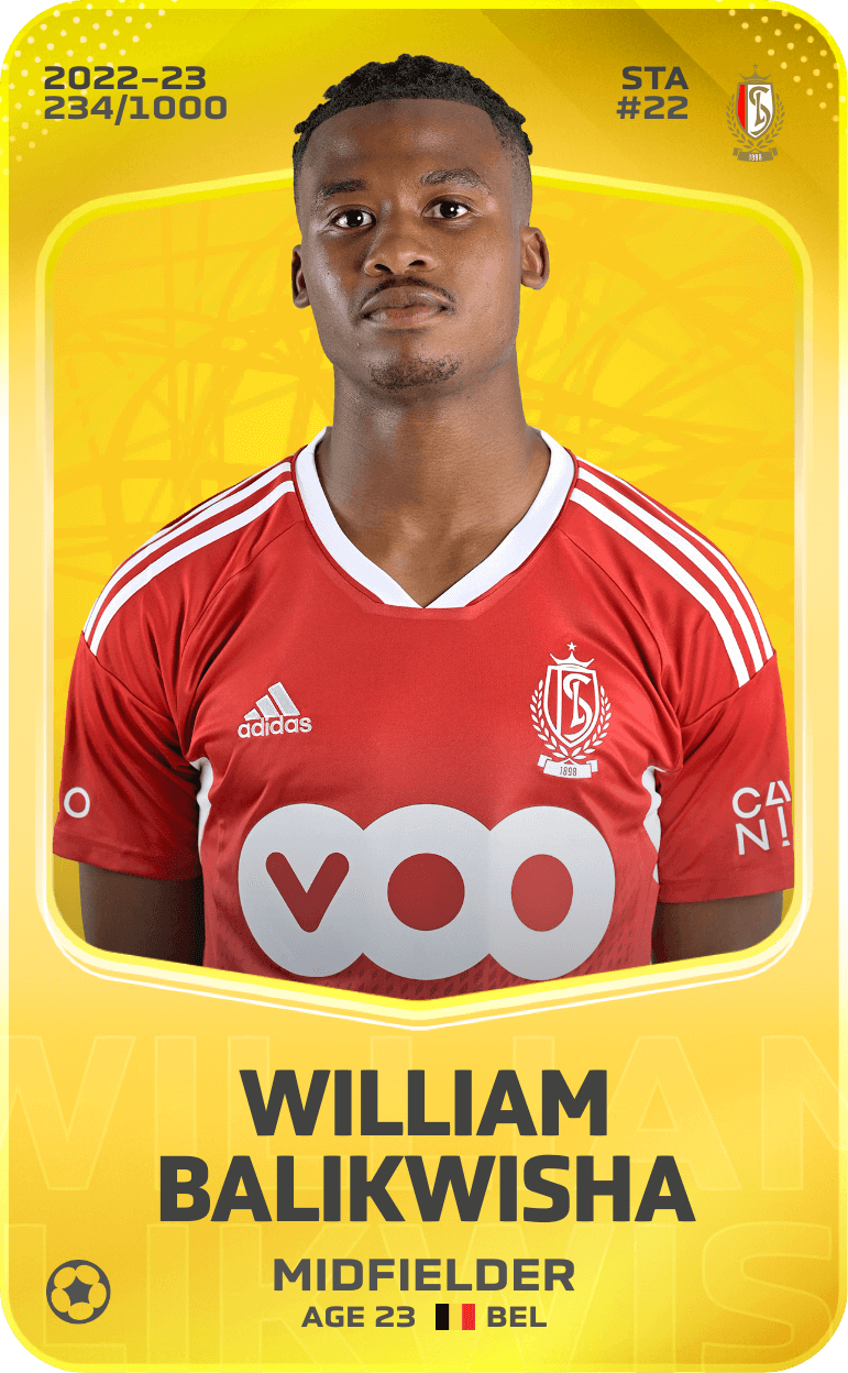 William Balikwisha 2022-23 • Limited 234/1000