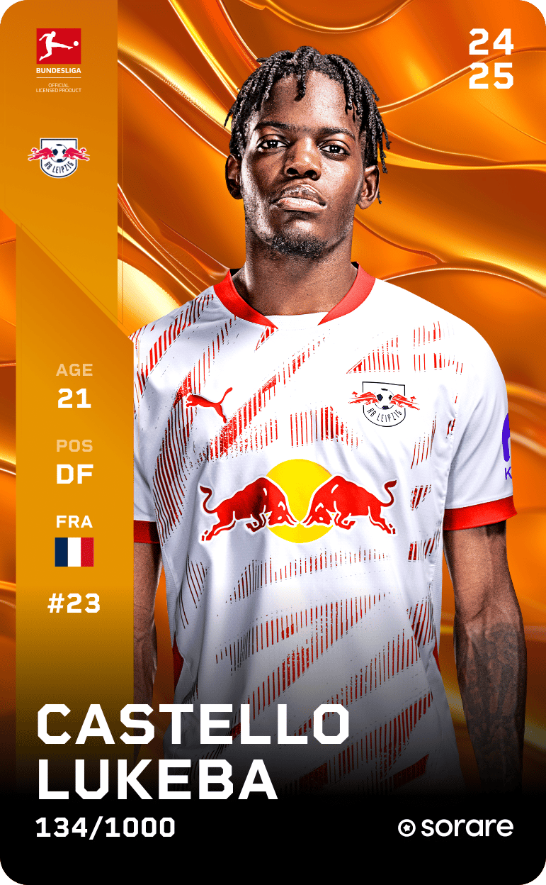 Castello Lukeba 2024-25 • Limited 134/1000