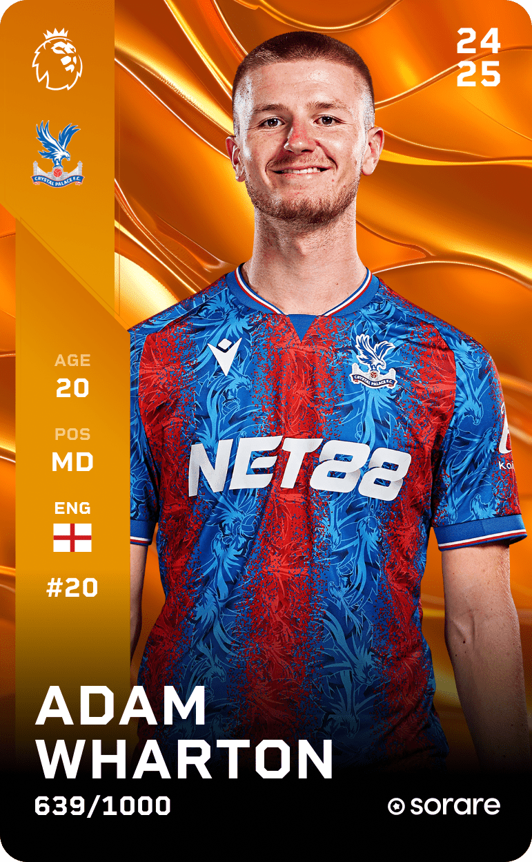 Adam Wharton 2024-25 • Limited 639/1000