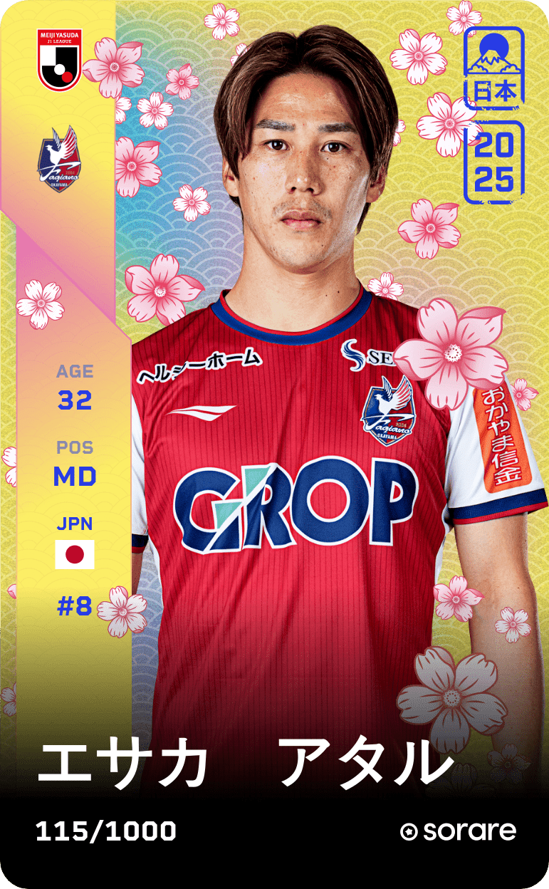 Ataru Esaka 2025-26 • Limited 115/1000