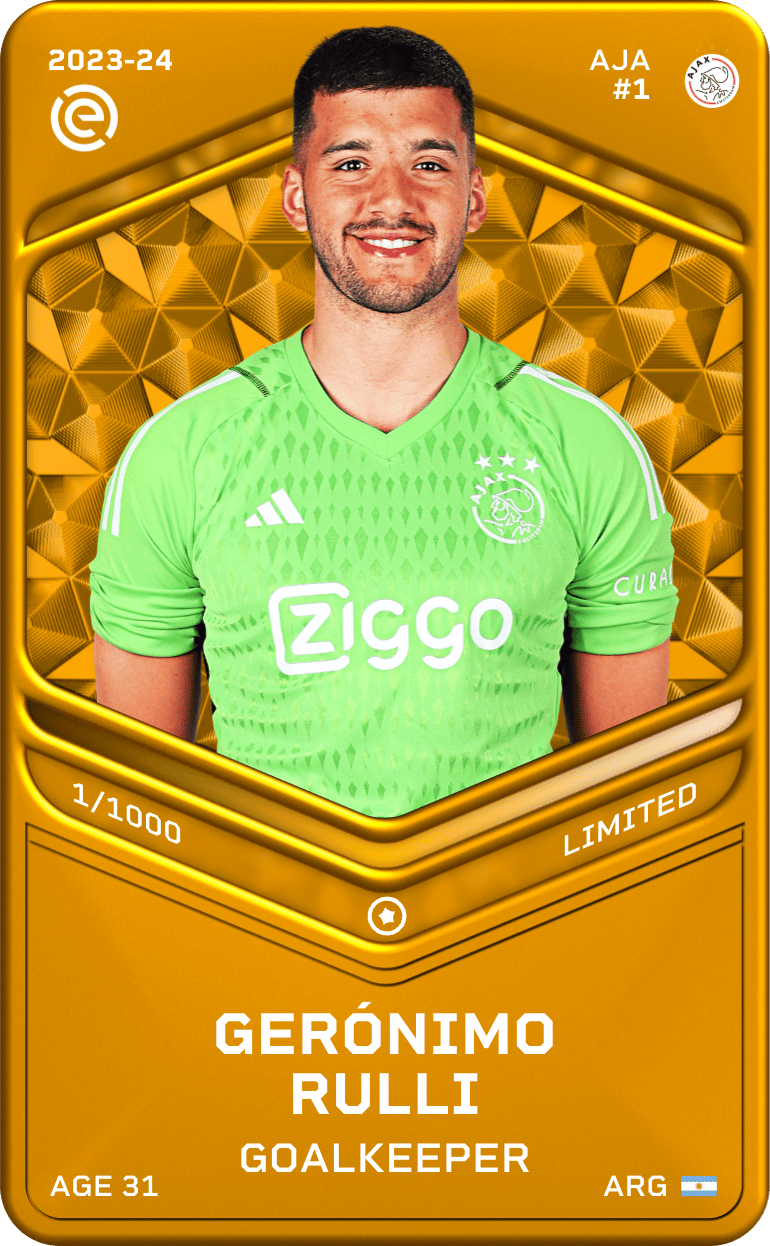 Gerónimo Rulli 2023-24 • Limited 1/1000