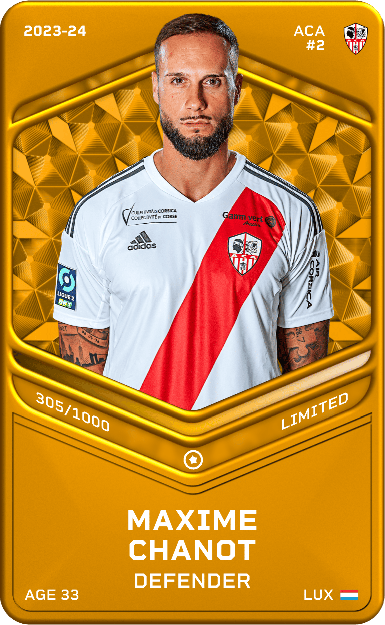 Maxime Chanot 2023-24 • Limited 305/1000