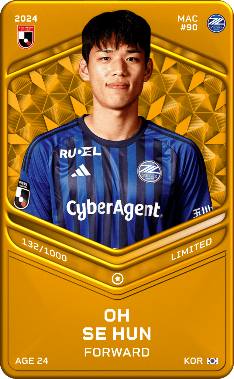 Oh Se Hun 2024-25 • Limited 132/1000