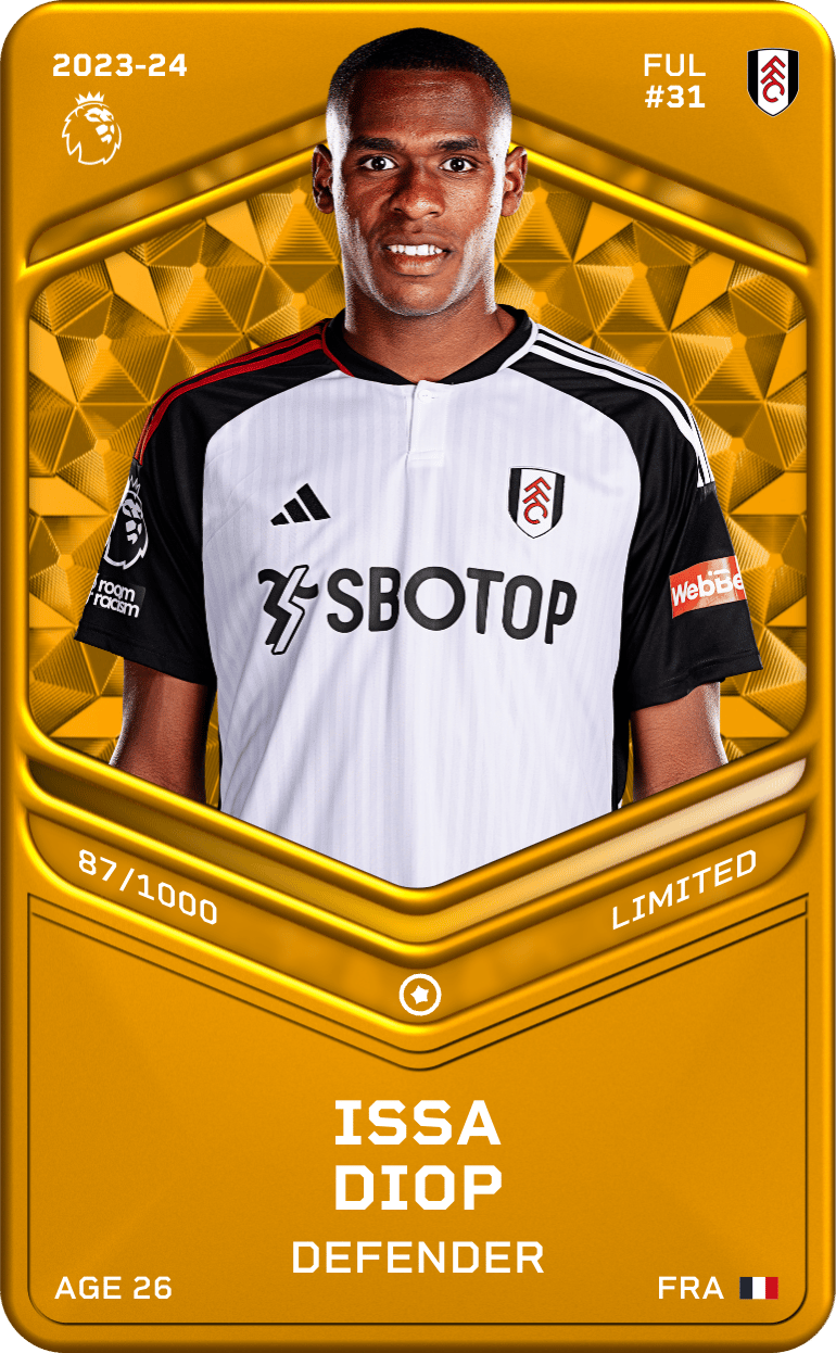 Issa Diop 2023-24 • Limited 87/1000