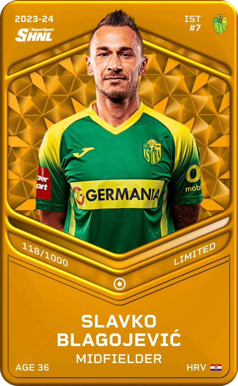 Slavko Blagojević 2023-24 • Limited 118/1000
