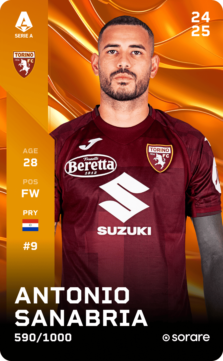 Antonio Sanabria 2024-25 • Limited 590/1000