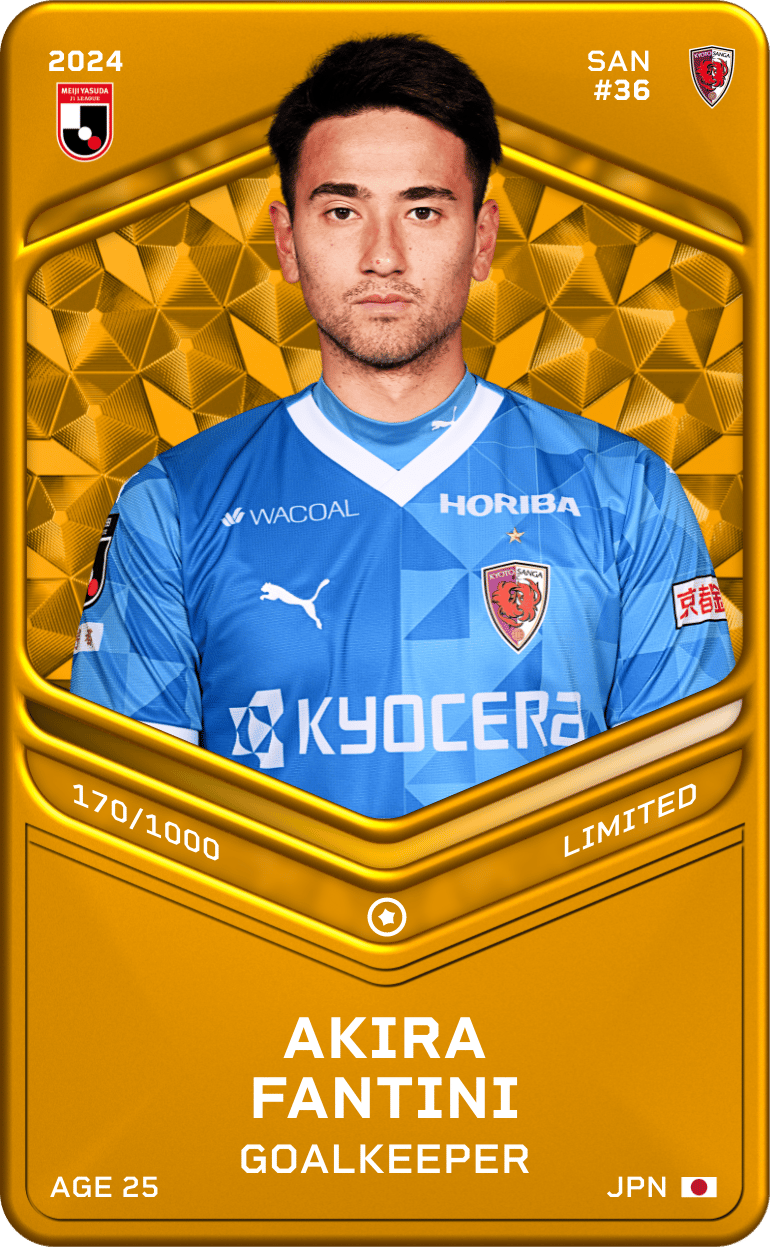 Akira Fantini 2024-25 • Limited 170/1000