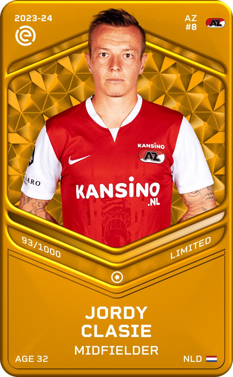 Jordy Clasie 2023-24 • Limited 93/1000
