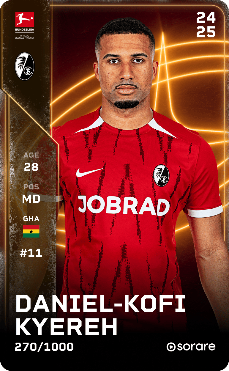 Daniel-Kofi Kyereh 2024-25 • Limited 270/1000
