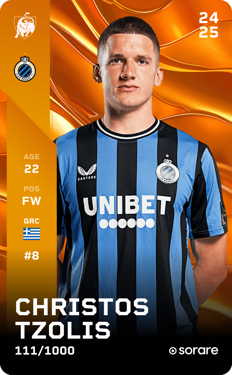 Christos Tzolis 2024-25 • Limited 111/1000