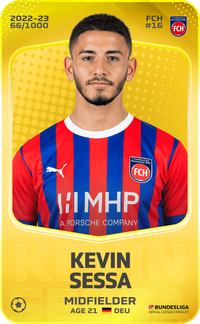 Kevin Sessa 2022-23 • Limited 66/1000