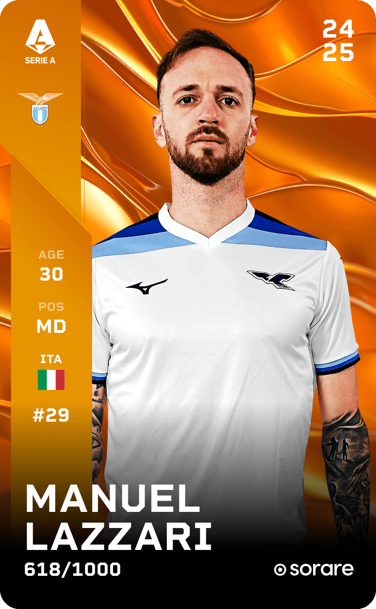 Manuel Lazzari 2024-25 • Limited 618/1000