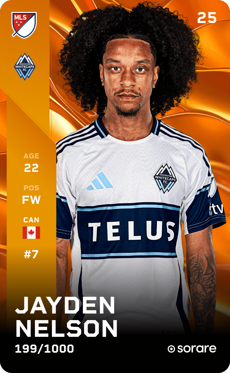 Jayden Nelson 2025-26 • Limited 199/1000
