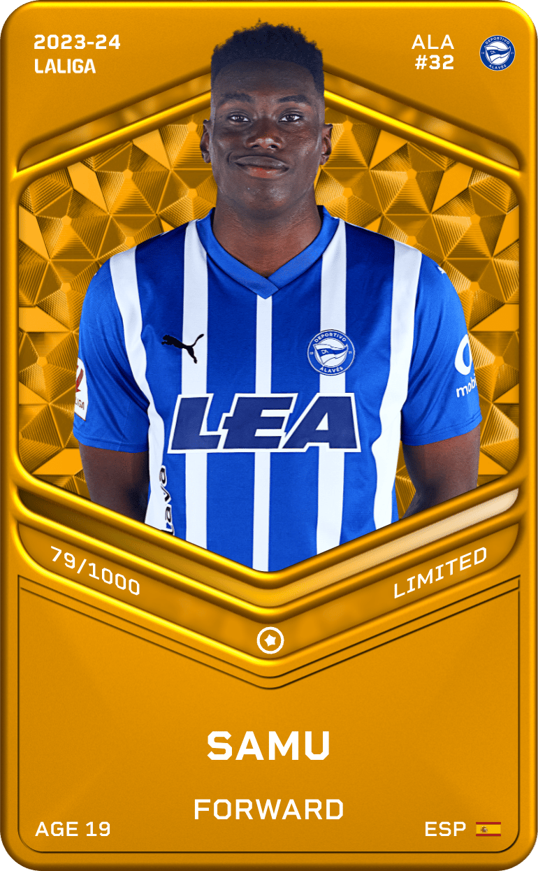Samu Omorodion 2023-24 • Limited 79/1000