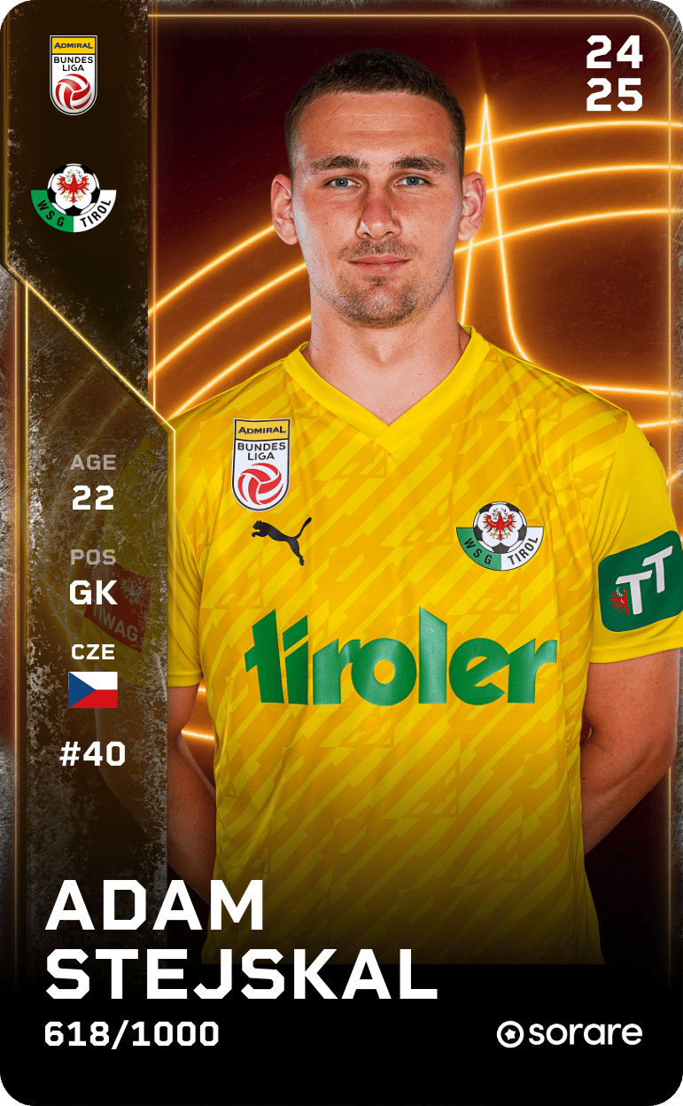 Adam Stejskal 2024-25 • Limited 618/1000