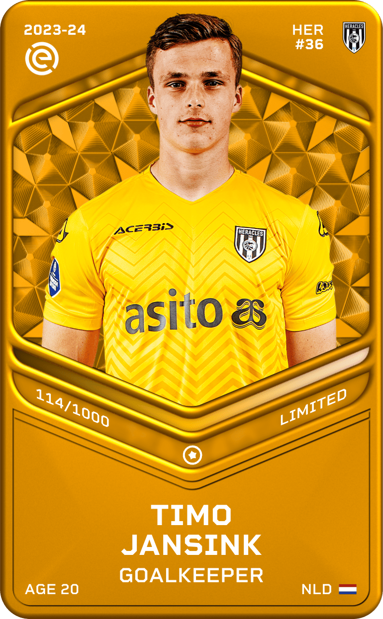 Timo Jansink 2023-24 • Limited 114/1000