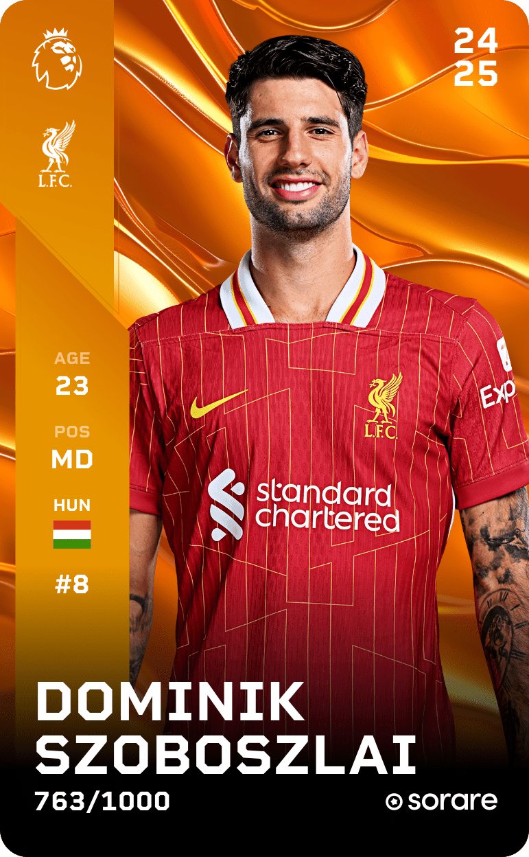 Dominik Szoboszlai 2024-25 • Limited 763/1000