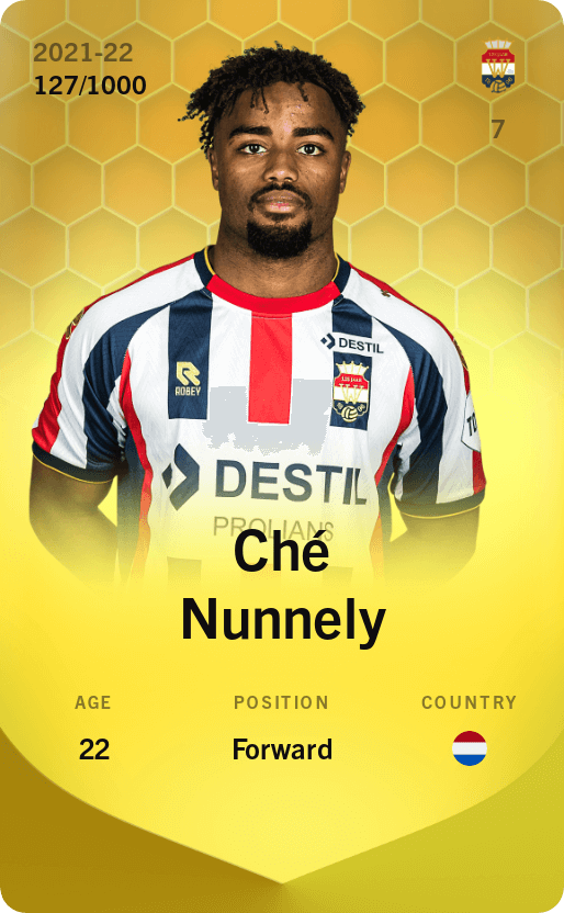 Ché Nunnely 2021-22 • Limited 127/1000