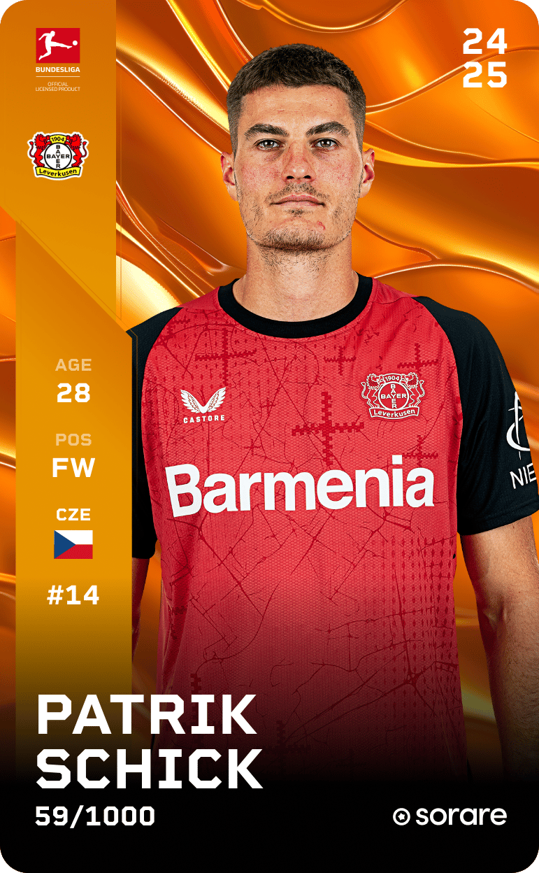 Patrik Schick 2024-25 • Limited 59/1000