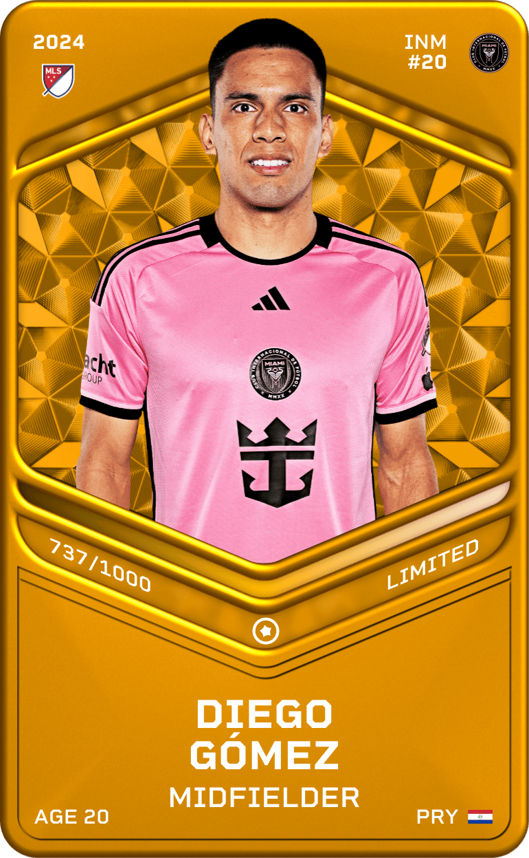 Diego Gómez 2024-25 • Limited 737/1000
