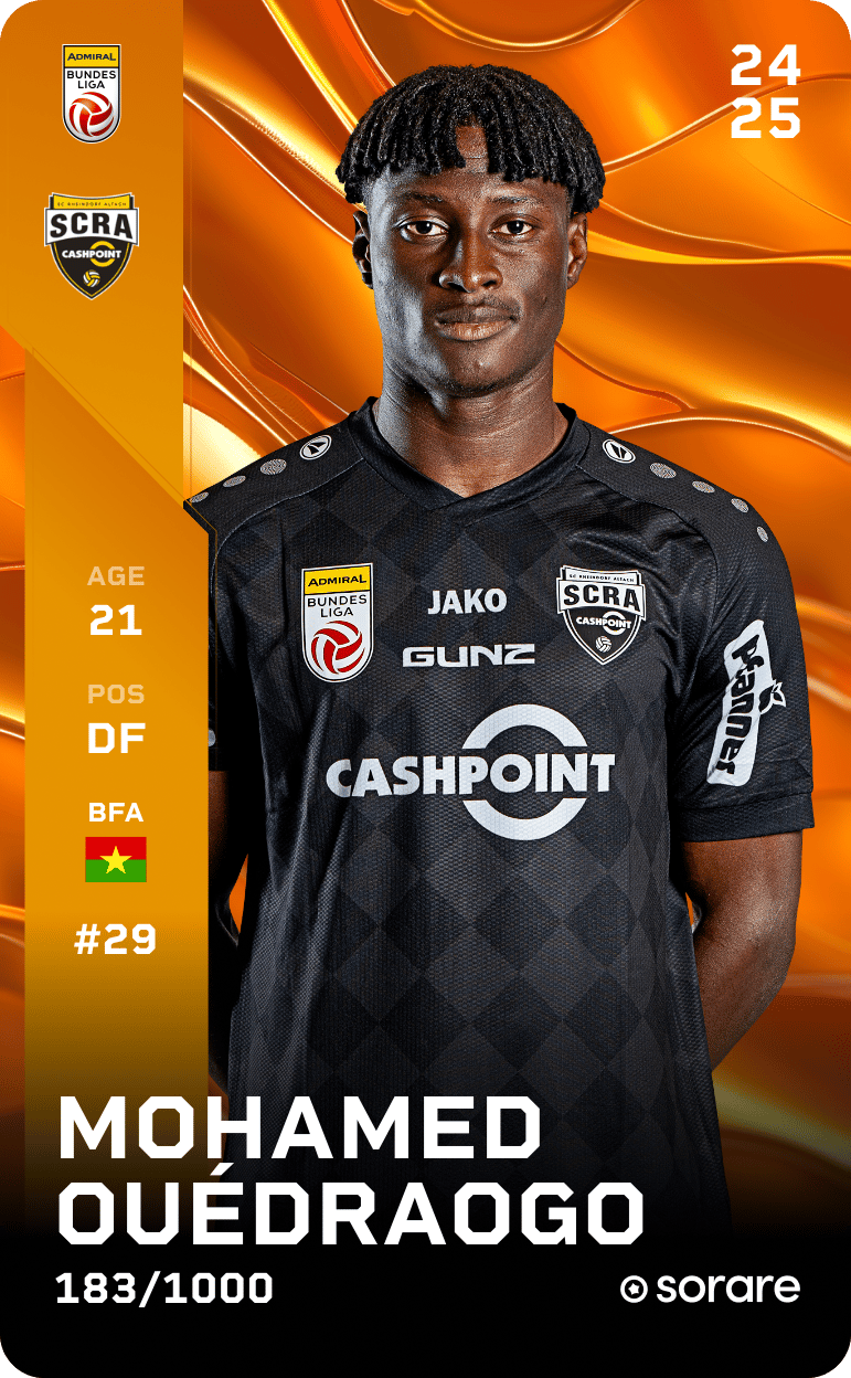 Mohamed Ouédraogo 2024-25 • Limited 183/1000