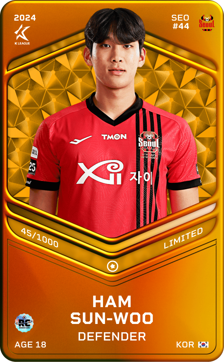 Ham Sun-Woo 2024-25 • Limited 45/1000