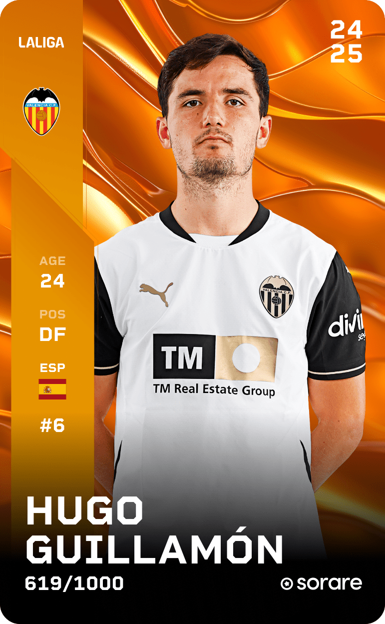 Hugo Guillamón 2024-25 • Limited 619/1000