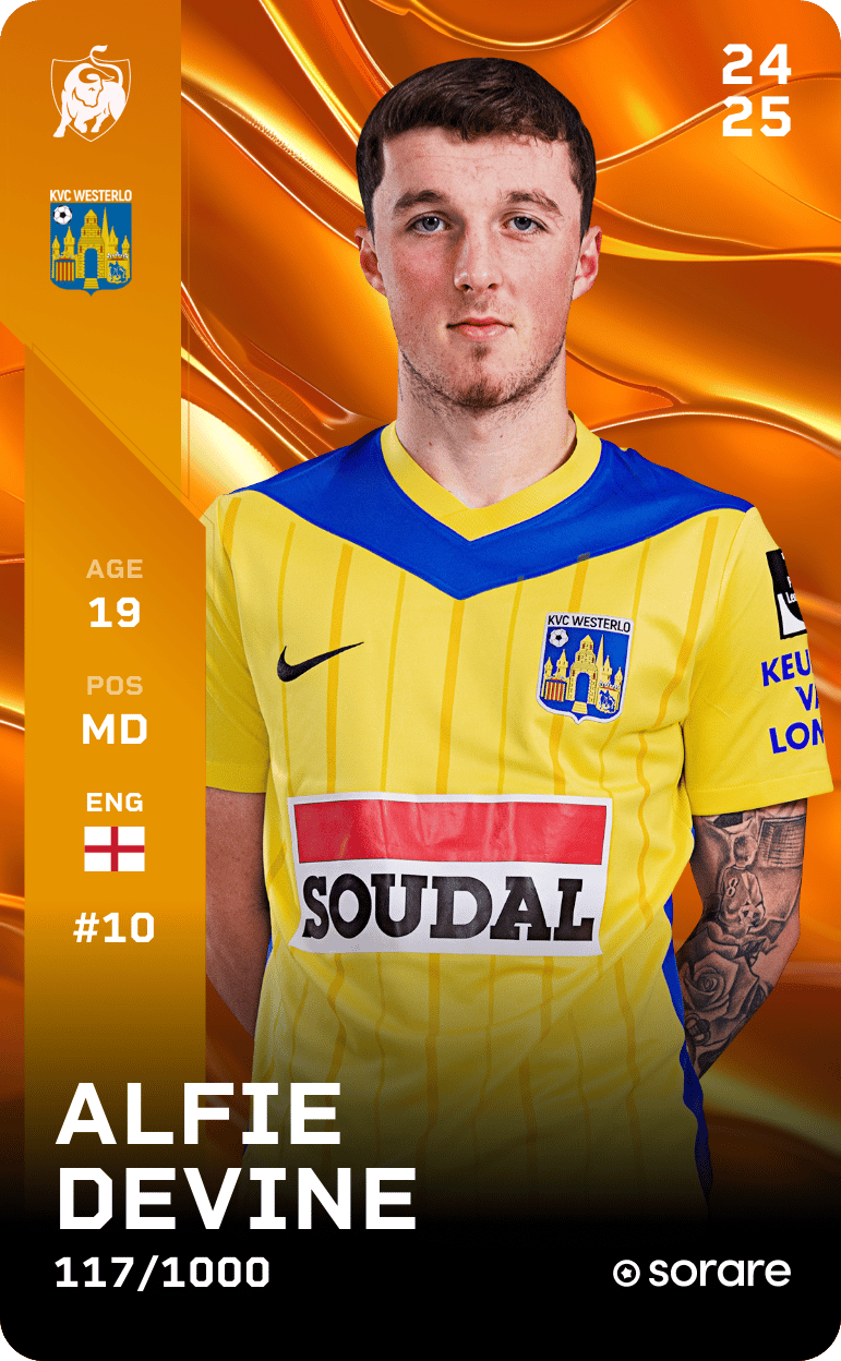 Alfie Devine 2024-25 • Limited 117/1000