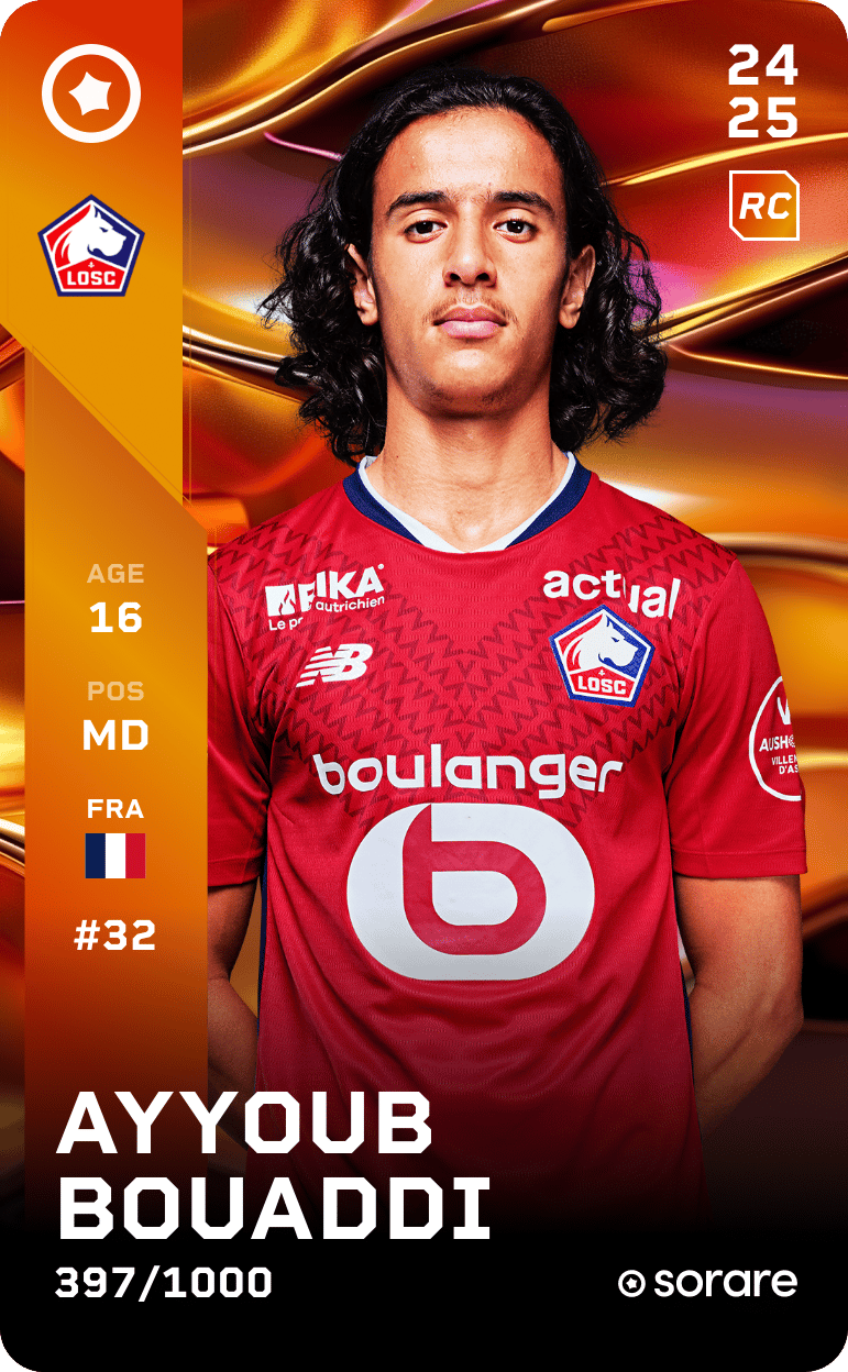 Ayyoub Bouaddi 2024-25 • Limited 397/1000
