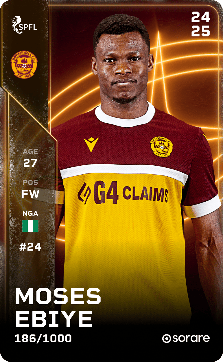Moses Ebiye 2024-25 • Limited 186/1000