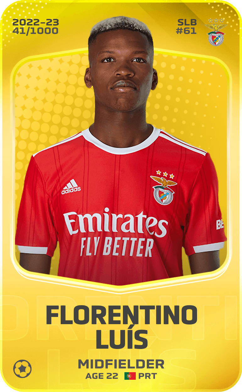 Florentino Luís 2022-23 • Limited 41/1000