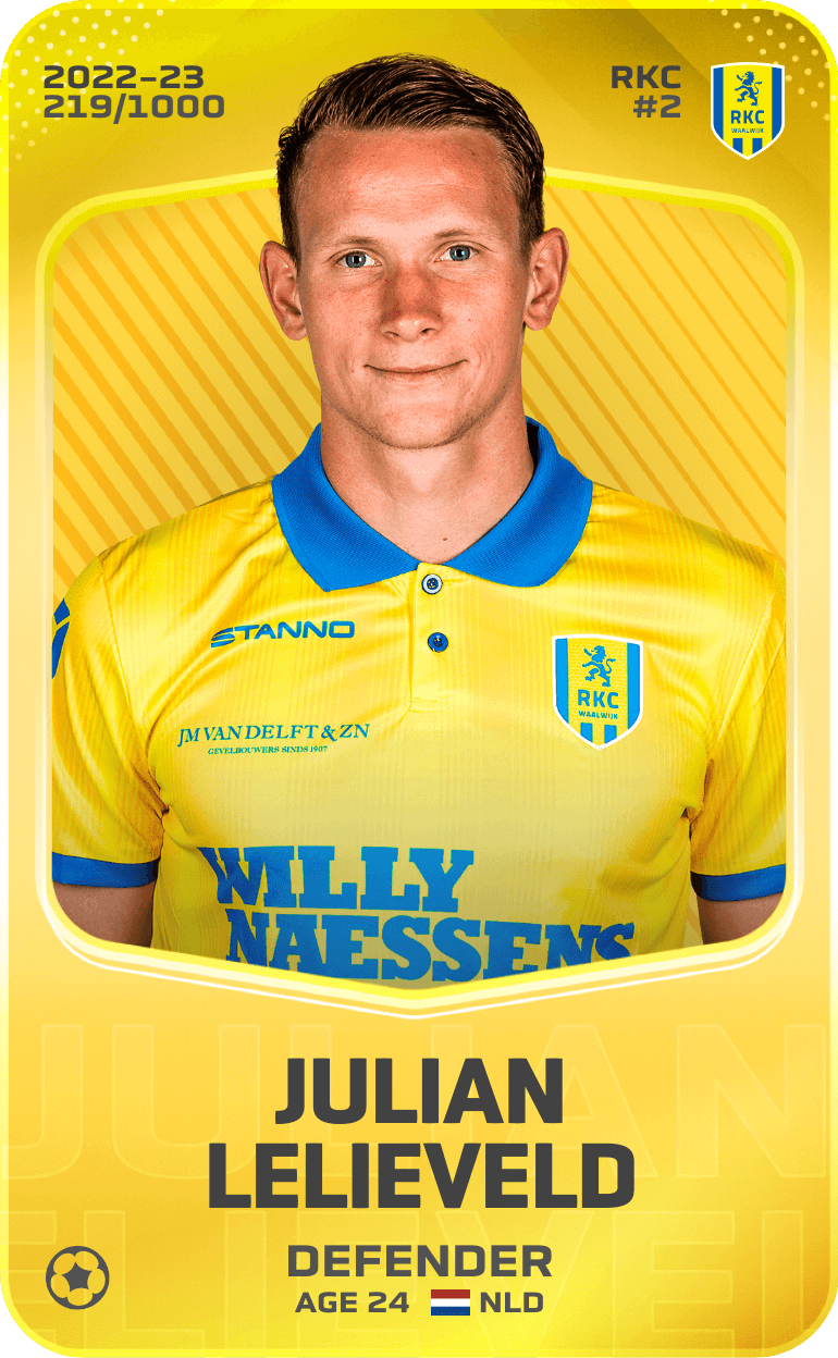 Julian Lelieveld 2022-23 • Limited 219/1000