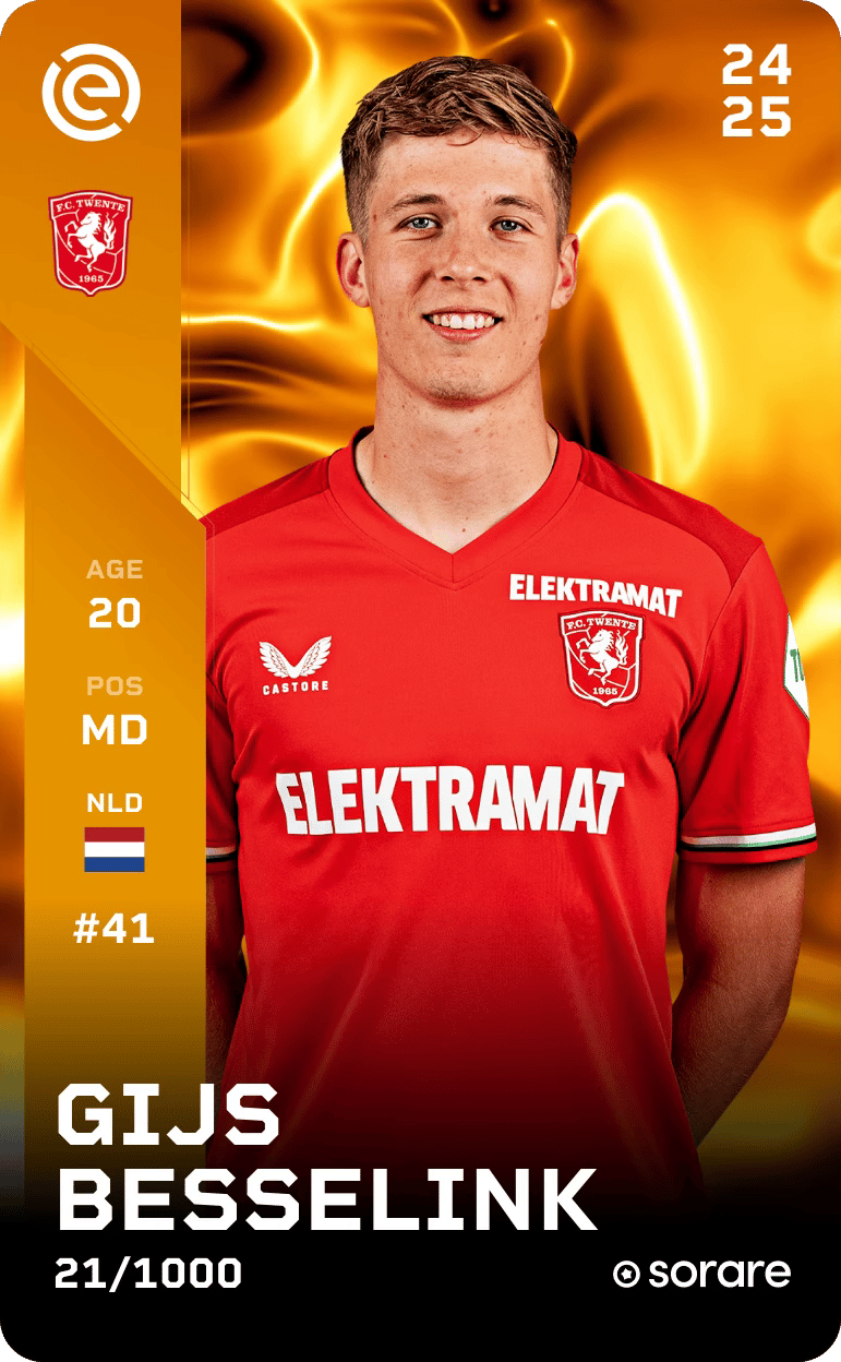 Gijs Besselink 2024-25 • Limited 21/1000