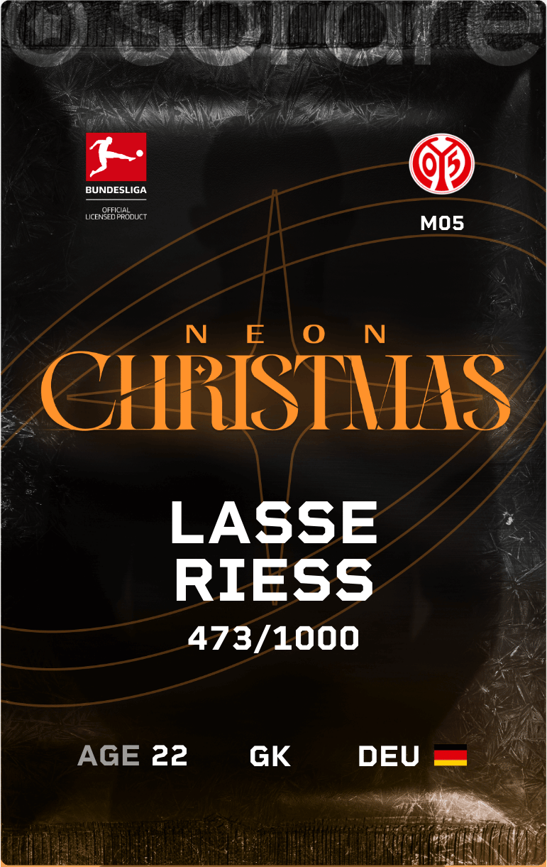 Lasse Riess 2024-25 • Limited 473/1000