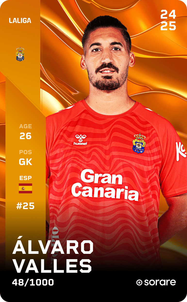 Álvaro Valles 2024-25 • Limited 48/1000