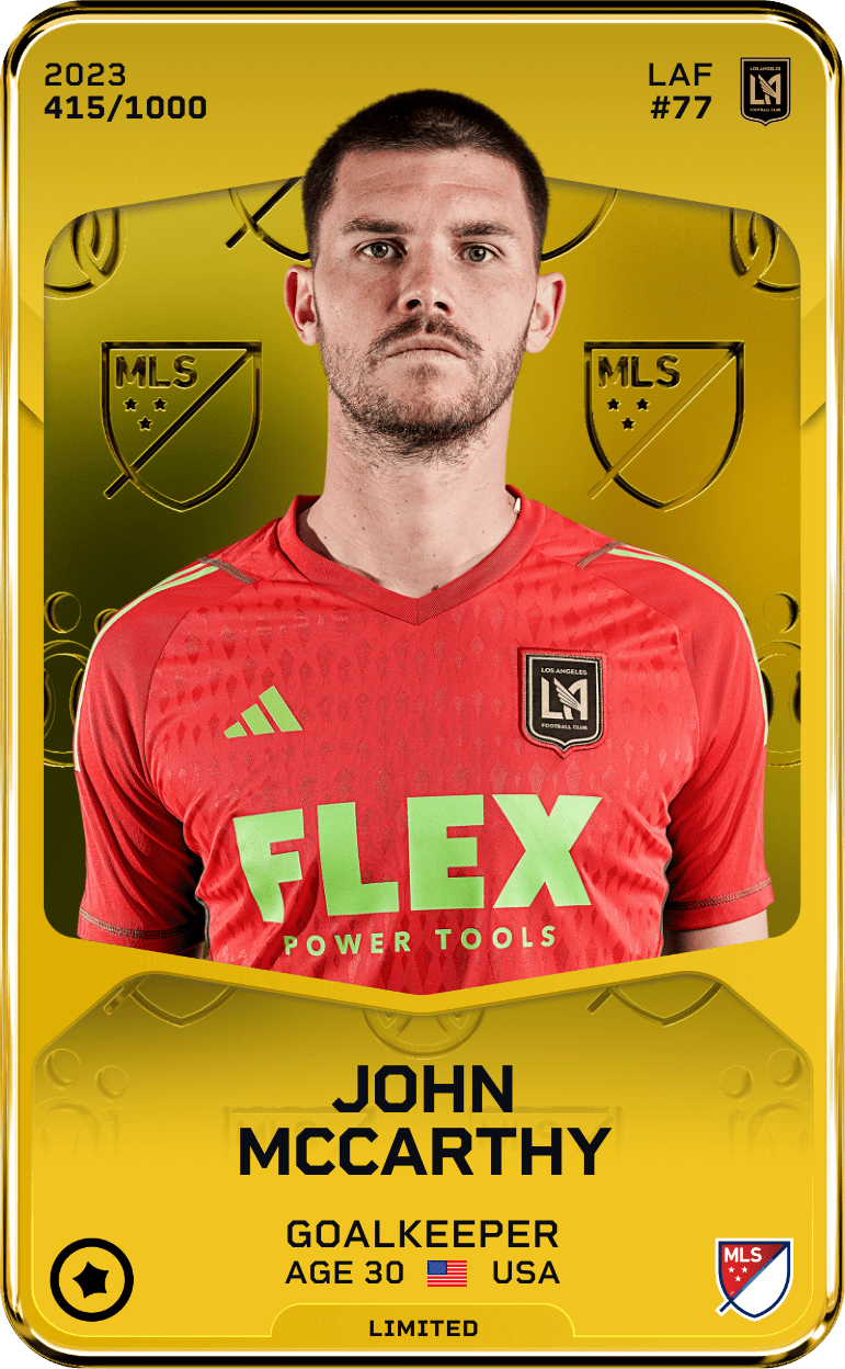 John McCarthy 2023-24 • Limited 415/1000