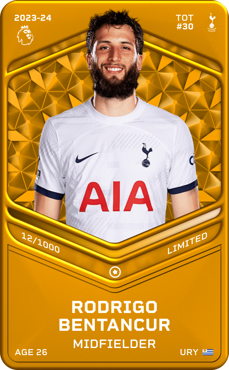 Rodrigo Bentancur 2023-24 • Limited 12/1000
