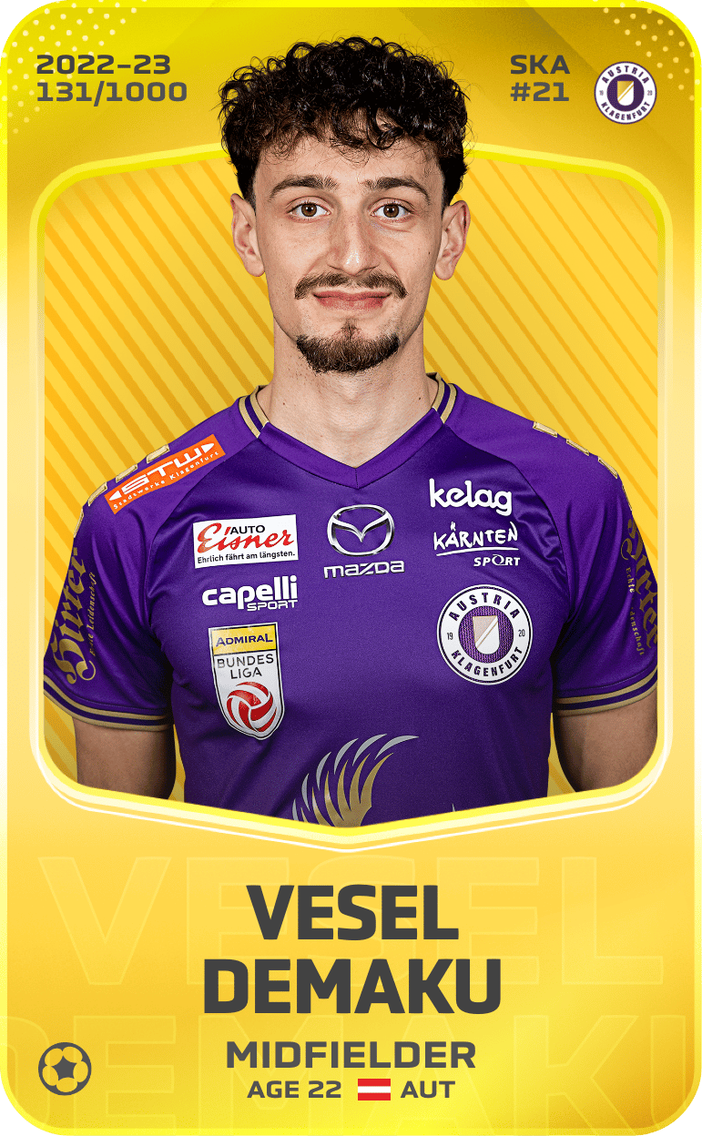 Vesel Demaku 2022-23 • Limited 131/1000