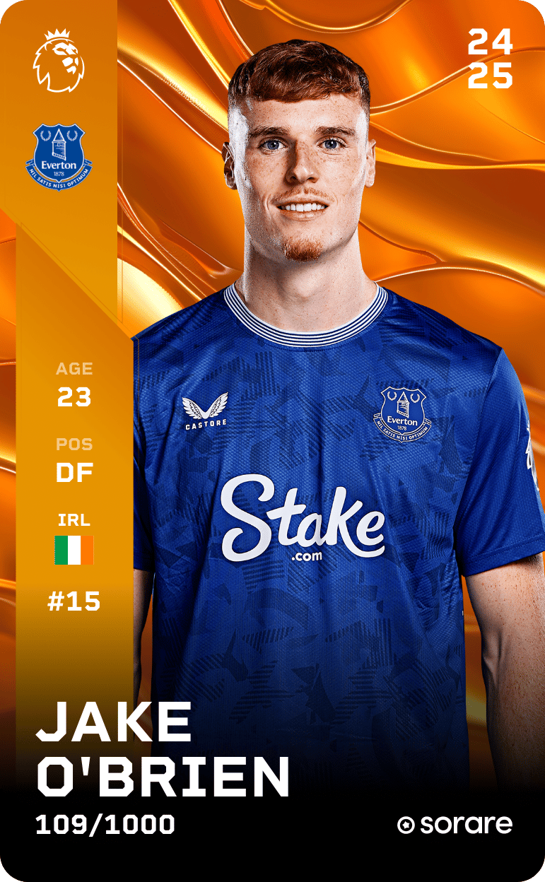 Jake O'Brien 2024-25 • Limited 109/1000