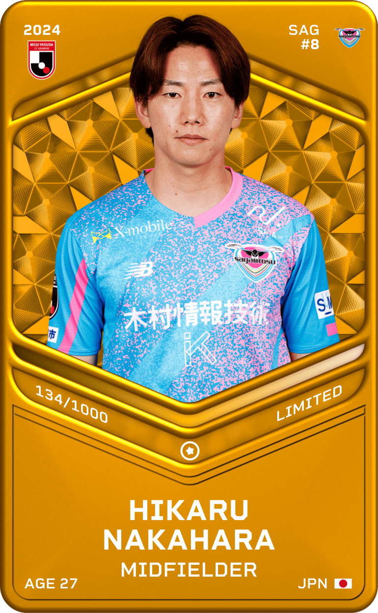 Hikaru Nakahara 2024-25 • Limited 134/1000