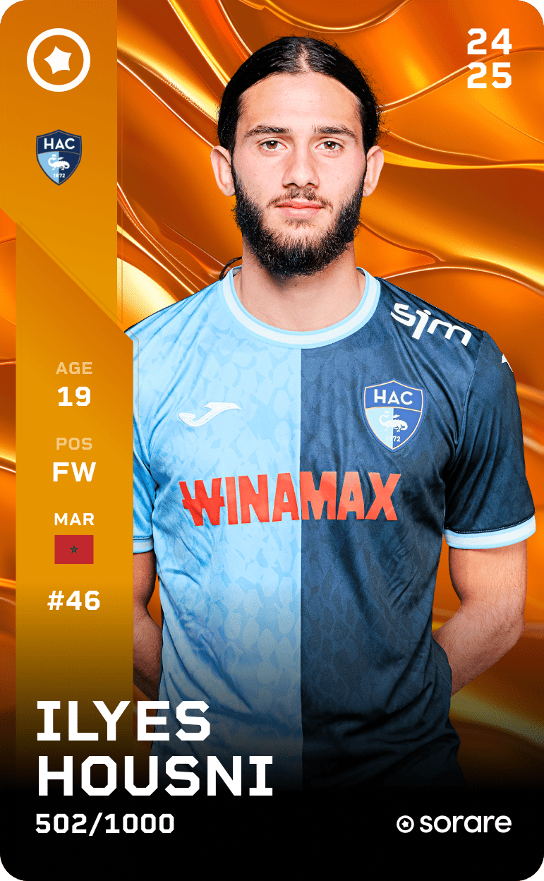 Ilyes Housni 2024-25 • Limited 502/1000