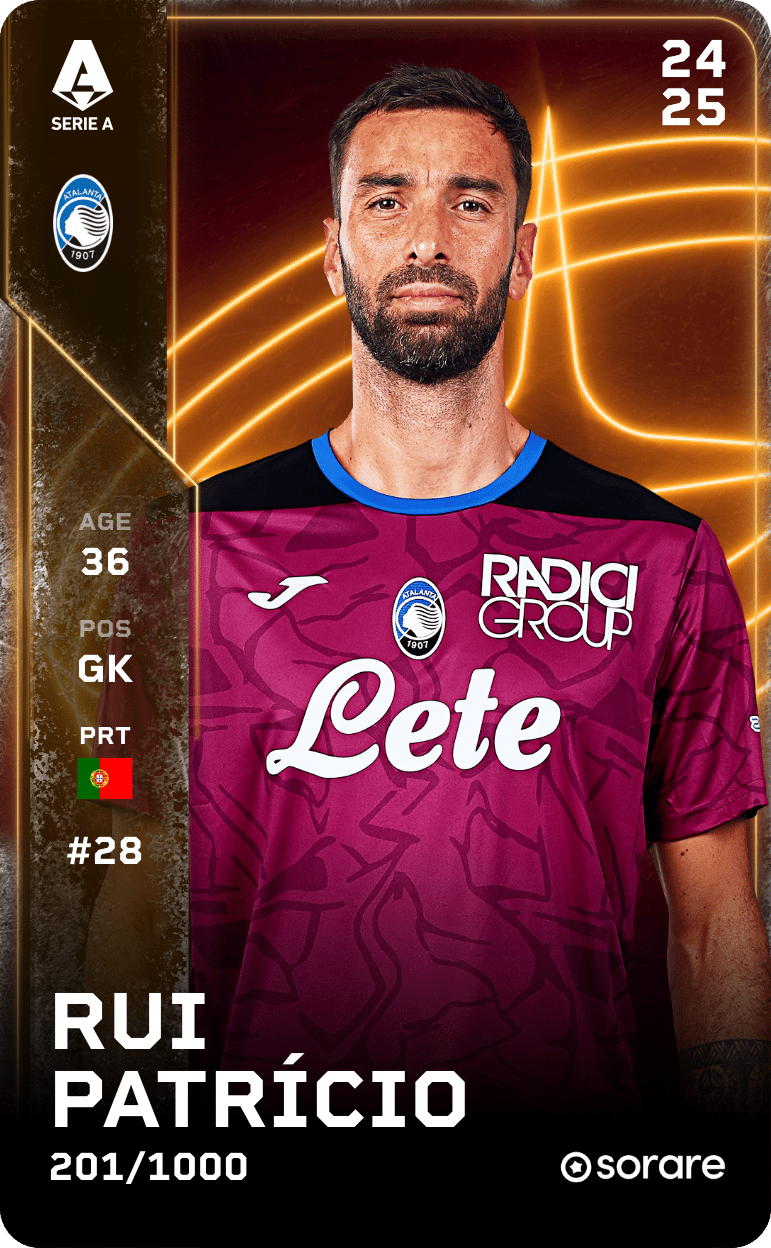 Rui Patrício 2024-25 • Limited 201/1000