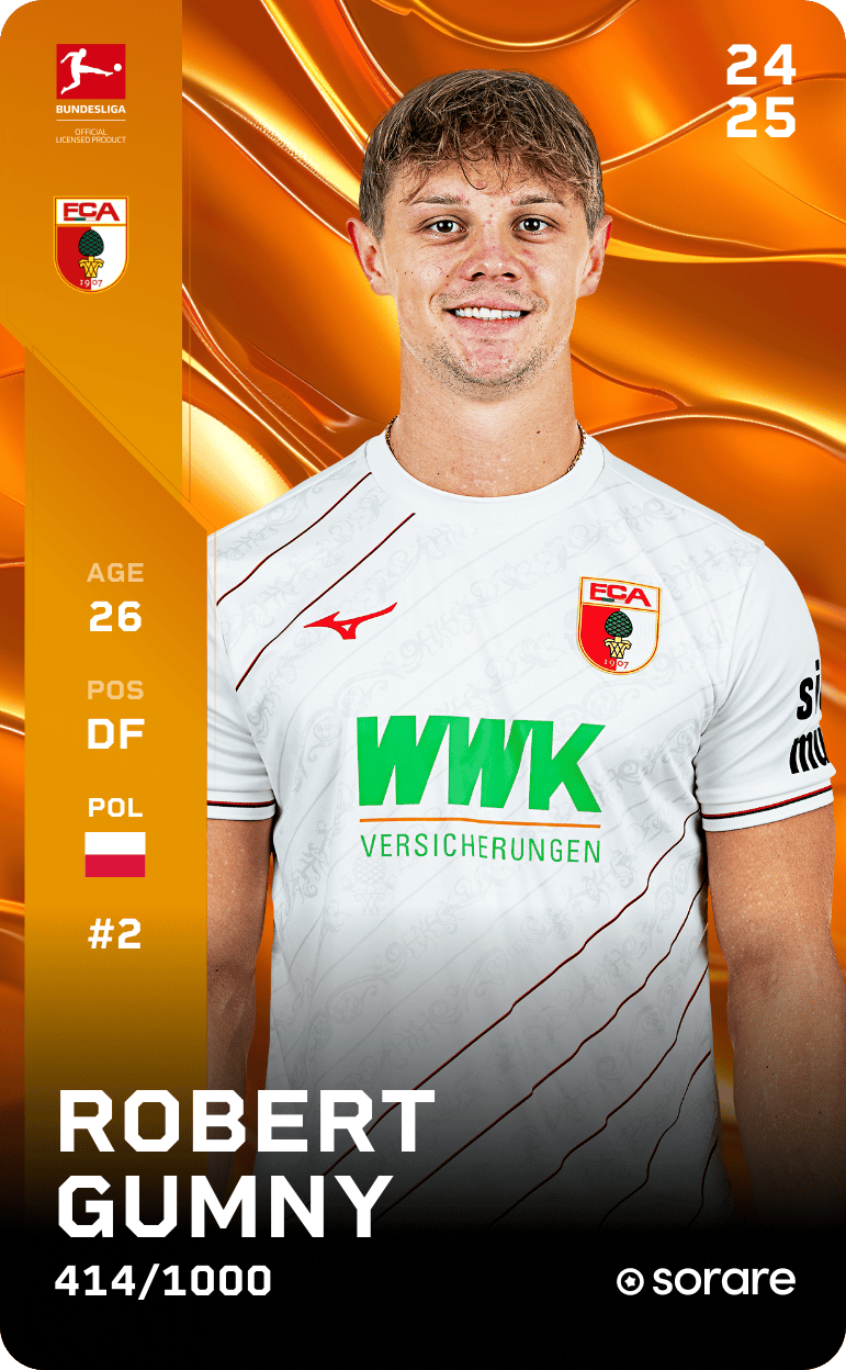 Robert Gumny 2024-25 • Limited 414/1000
