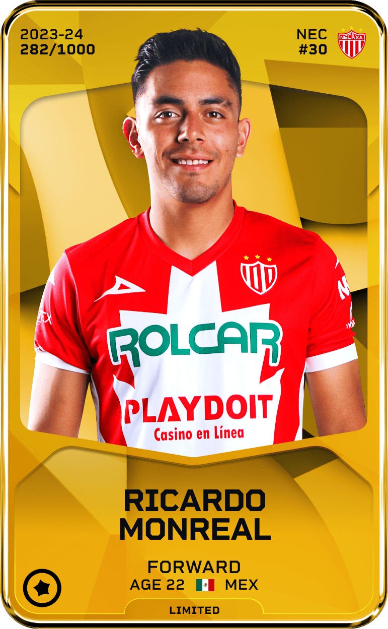Ricardo Monreal 2023-24 • Limited 282/1000